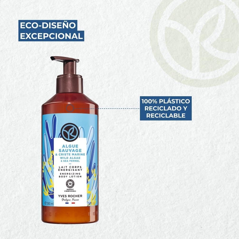 Yves Rocher Wild Algae & Sea Fennel Energizing Body Lotion — photo 6