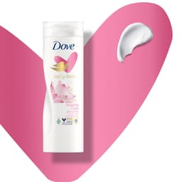 Dove Glowing Care With Lotus Flower and Rice Milk Body Lotion - 400ml — photo 3
