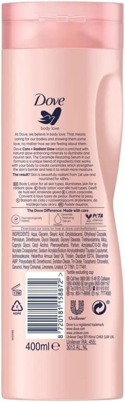 Dove Body Love Care Lotion - 400ml — photo 2