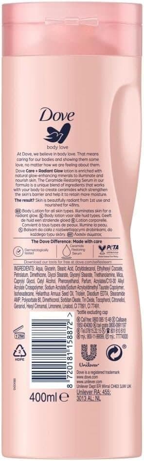 Dove Body Love Care Lotion - 400ml — photo 2