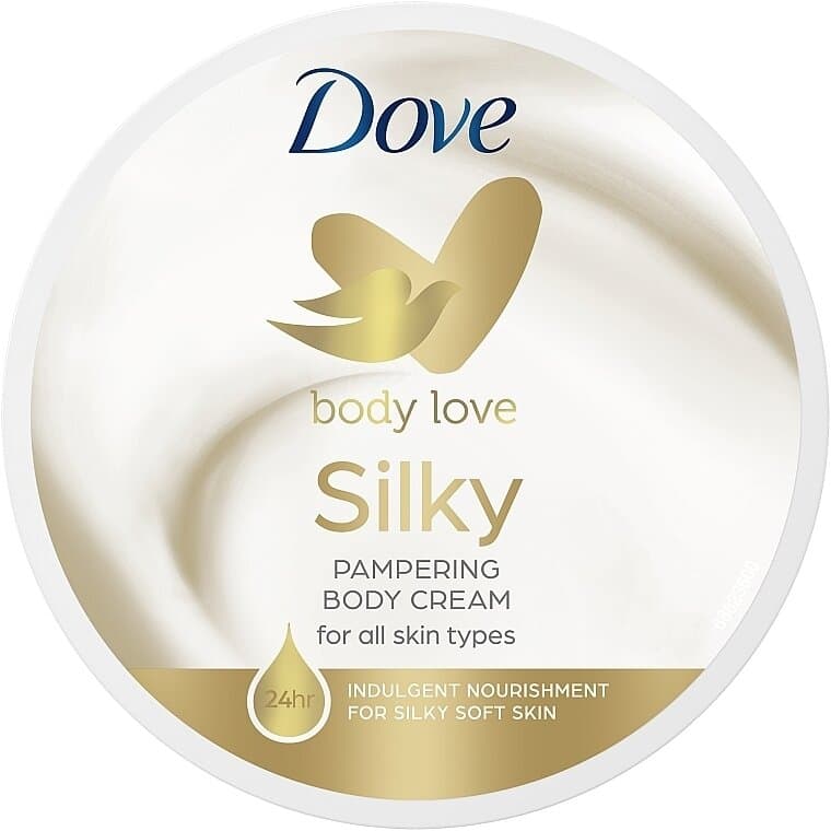 Dove / Body Care "Moisturizing and Nourishing Silk" Body Cream - 300ml