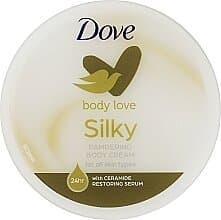 Dove / Body Care "Moisturizing and Nourishing Silk" Body Cream - 300ml — photo 8