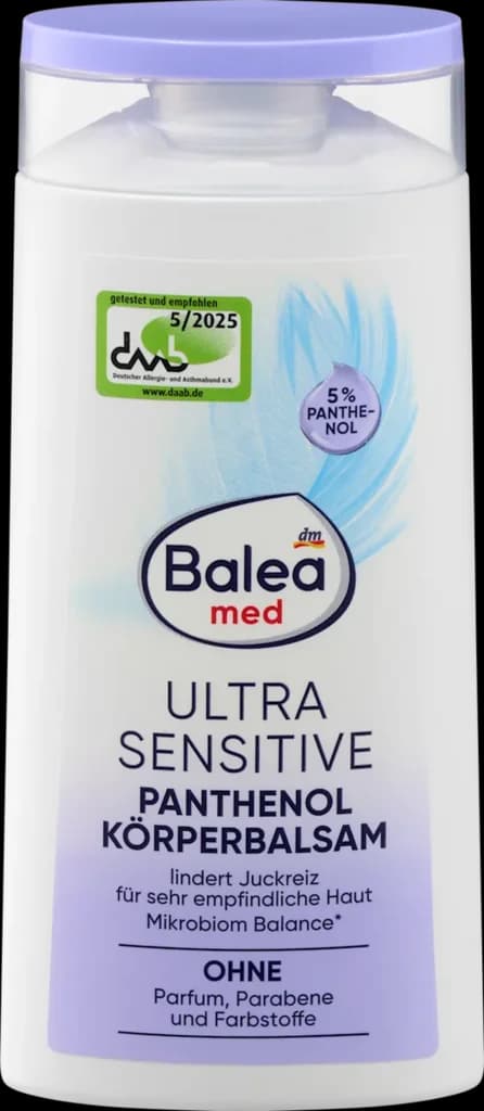Balea med Body balm Ultra Sensitive Panthenol - 250ml