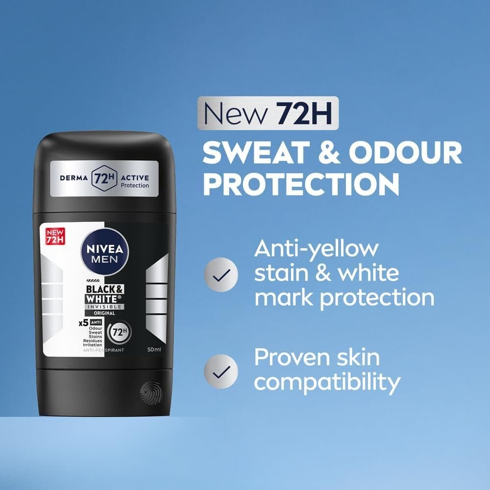 Nivea MEN Antiperspirant Stick - 50ml — photo 2