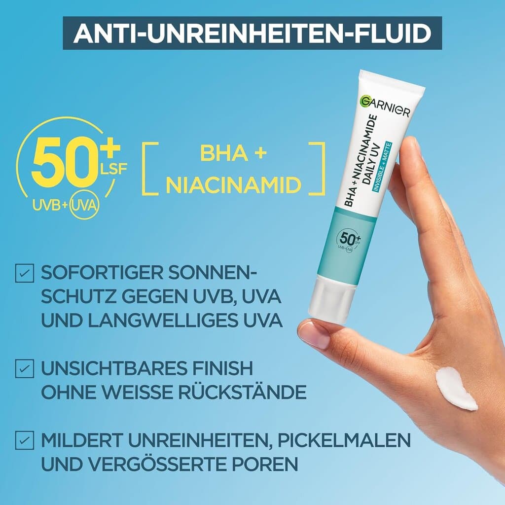 Garnier Vitamine C* Daily UV Anti-pigmentvlekken Fluid Spf50+ - 40ml 2