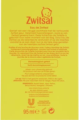 Zwitsal Baby Eau De Zwitsal eau de toilette - 95ml — photo 2