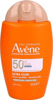 Avène Ultra Fluid Perfector SPF 50 for sensitive skin, cream - 50ml