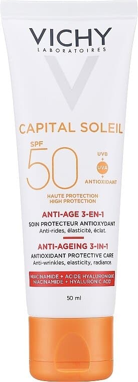 Vichy Ideal Soleil Facial Sun Cream SPF50 - 50ml 1