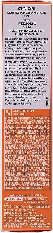 Vichy Ideal Soleil Facial Sun Cream SPF50 - 50ml 4