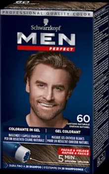 Schwarzkopf Men Perfect, Gel Color 60 Natural Brown