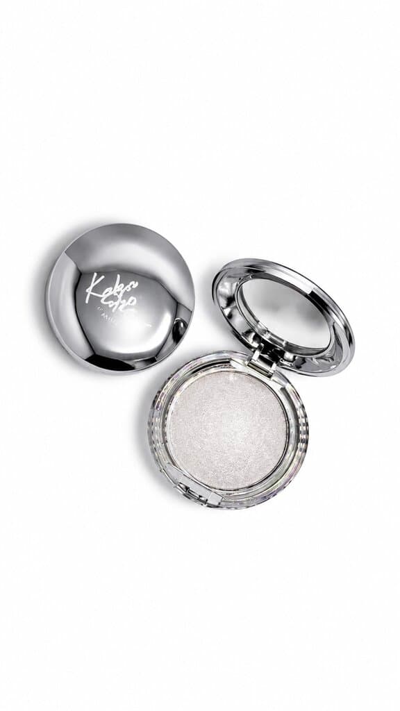 Kakashow Silver High Gloss Paste - Ultra-Shine Face and Body Shimmer Highlighter 1