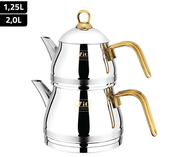 Zio Teapot Set - ZTS-659 (Gold)