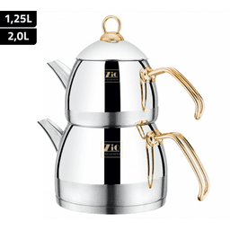 Zio Teapot Set - ZTS-658 (Gold) — photo 1