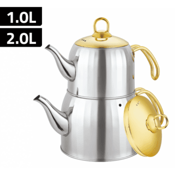 Zio Teapot Set - ZTS-1814 (Gold)