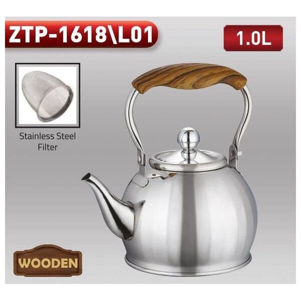 Zio Teapot - ZTP-1618\L15 (Wooden) — photo 2