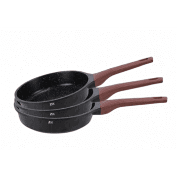 Zio Frypan Set - ZFS-8535\S28 (Black)
