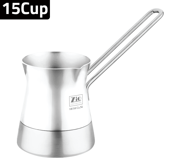 طقم إبريق قهوة زيو - ZCP-1158 (فضي) — photo 5