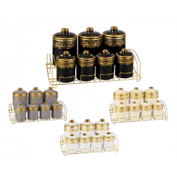 Zio Spice Jars - ZCR-4507\S7 (Black) — photo 1