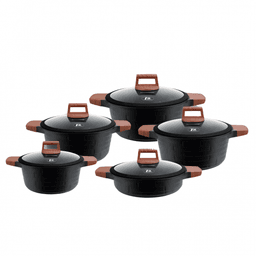 سێتی قاپی ئاڵومینیۆمی زیۆ - ZCS-8530\5S32 (ڕەش) — photo 1