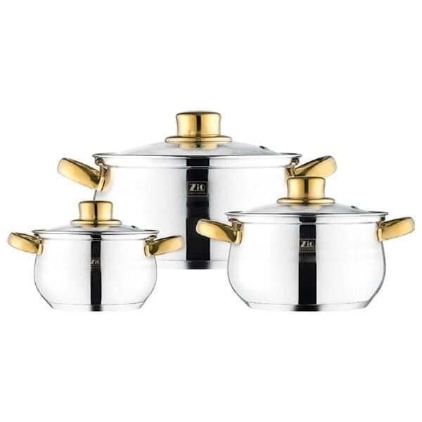 Zio SS Casserole Set - ZCS-1118\S18 (Silver)
