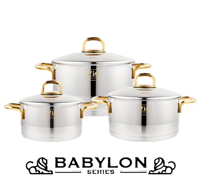 Zio SS Casserole Set - ZCS-1400\S22 (Silver)