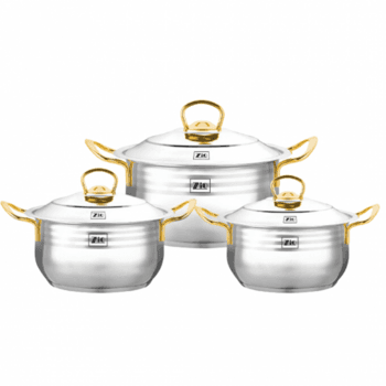 Zio SS Casserole Set - ZCS-1120\S30 (Silver)