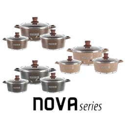 Zio Aluminium Casserole Set - ZCS-8400\S26 (Gray) — photo 1
