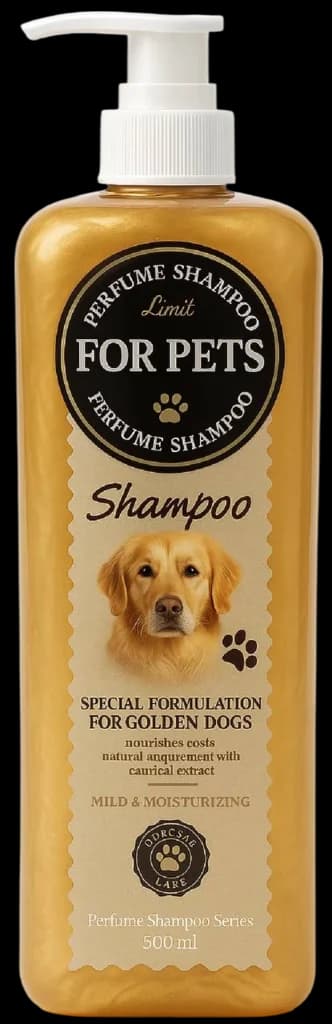 Shampoo For Golden Dog - 500ml 1