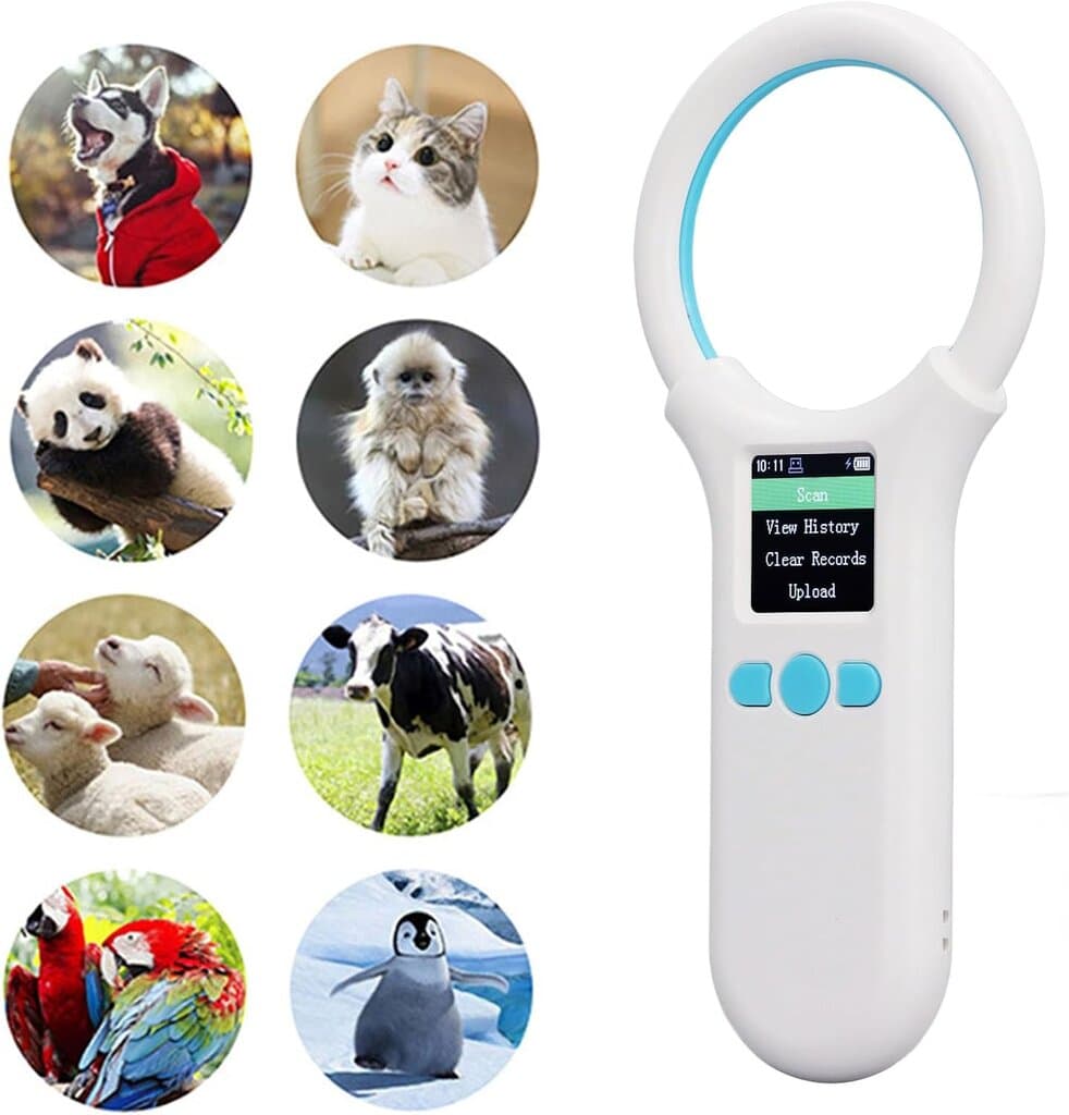 Portable portable pet microchip ID scanner 4