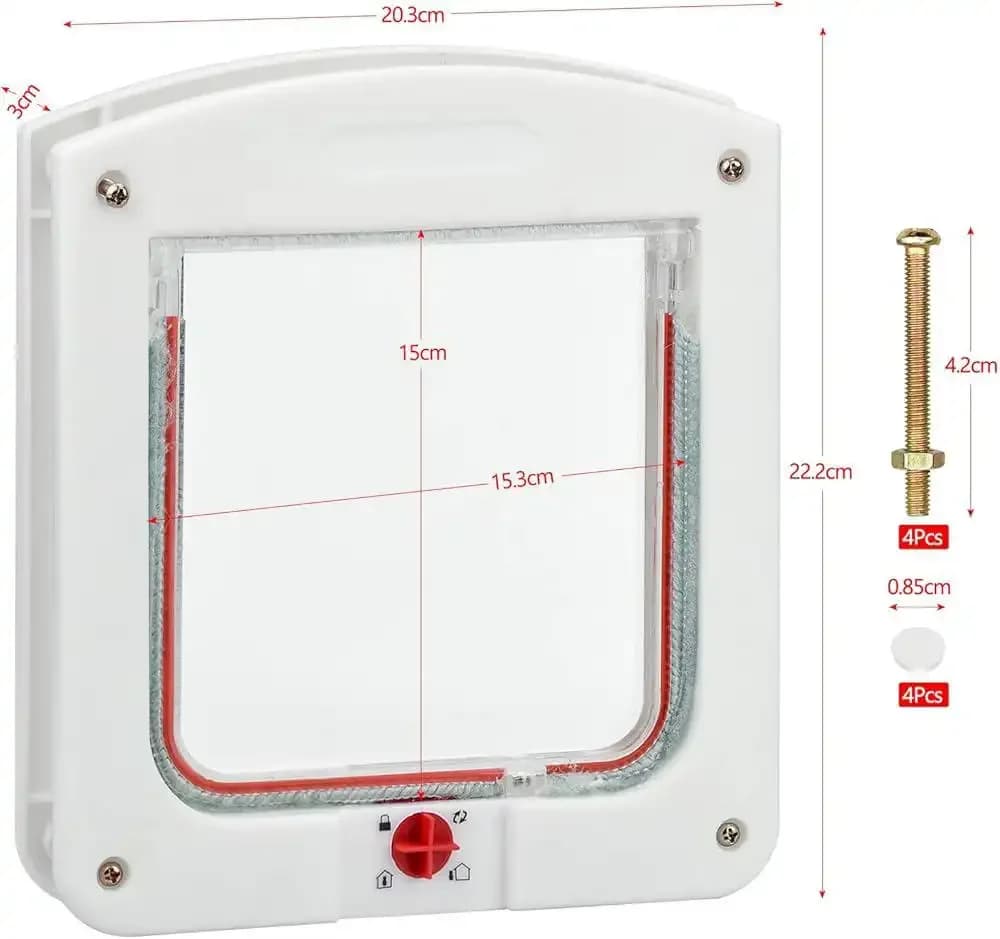 Pet Lockable Flap Door 6