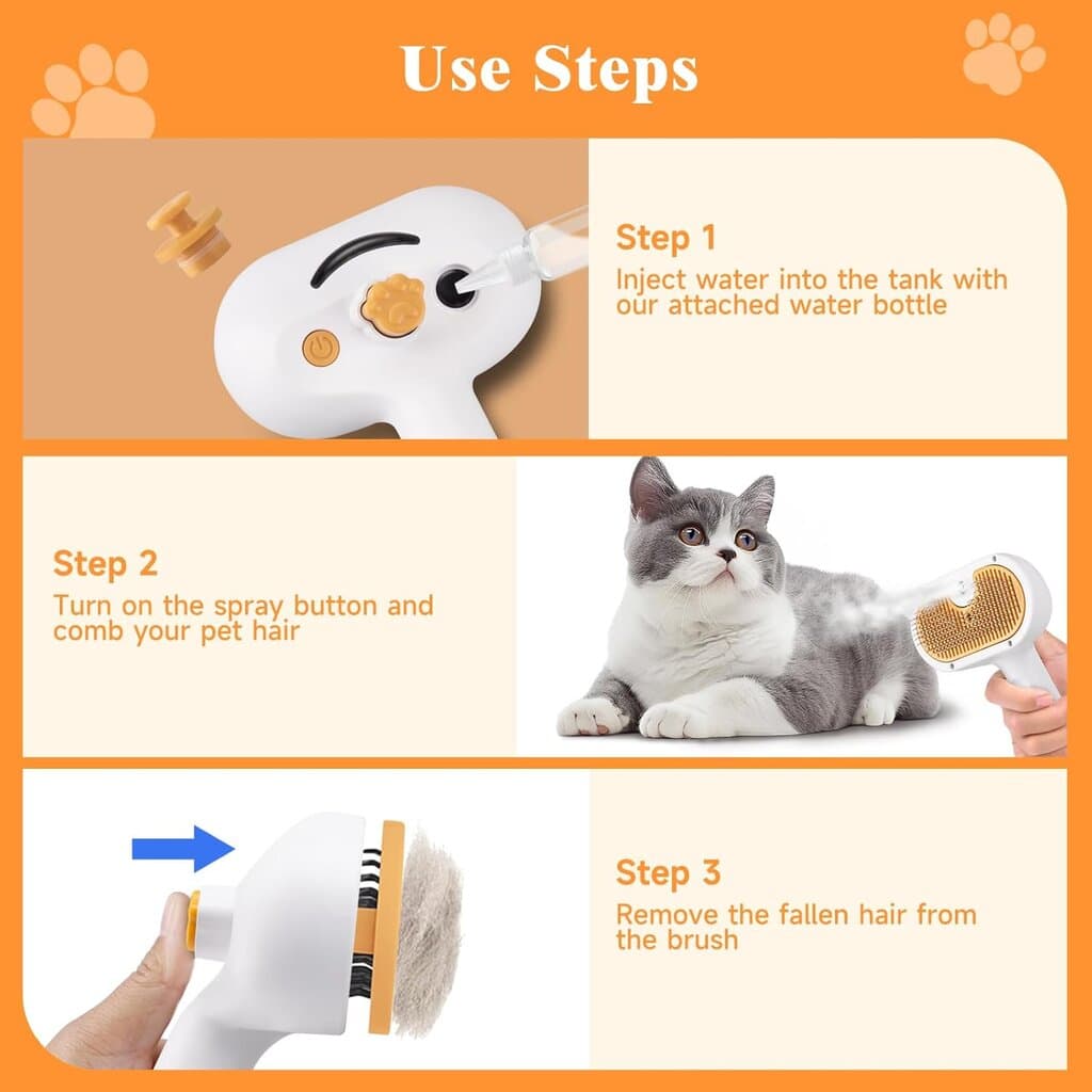 Pet Steam Brush 5