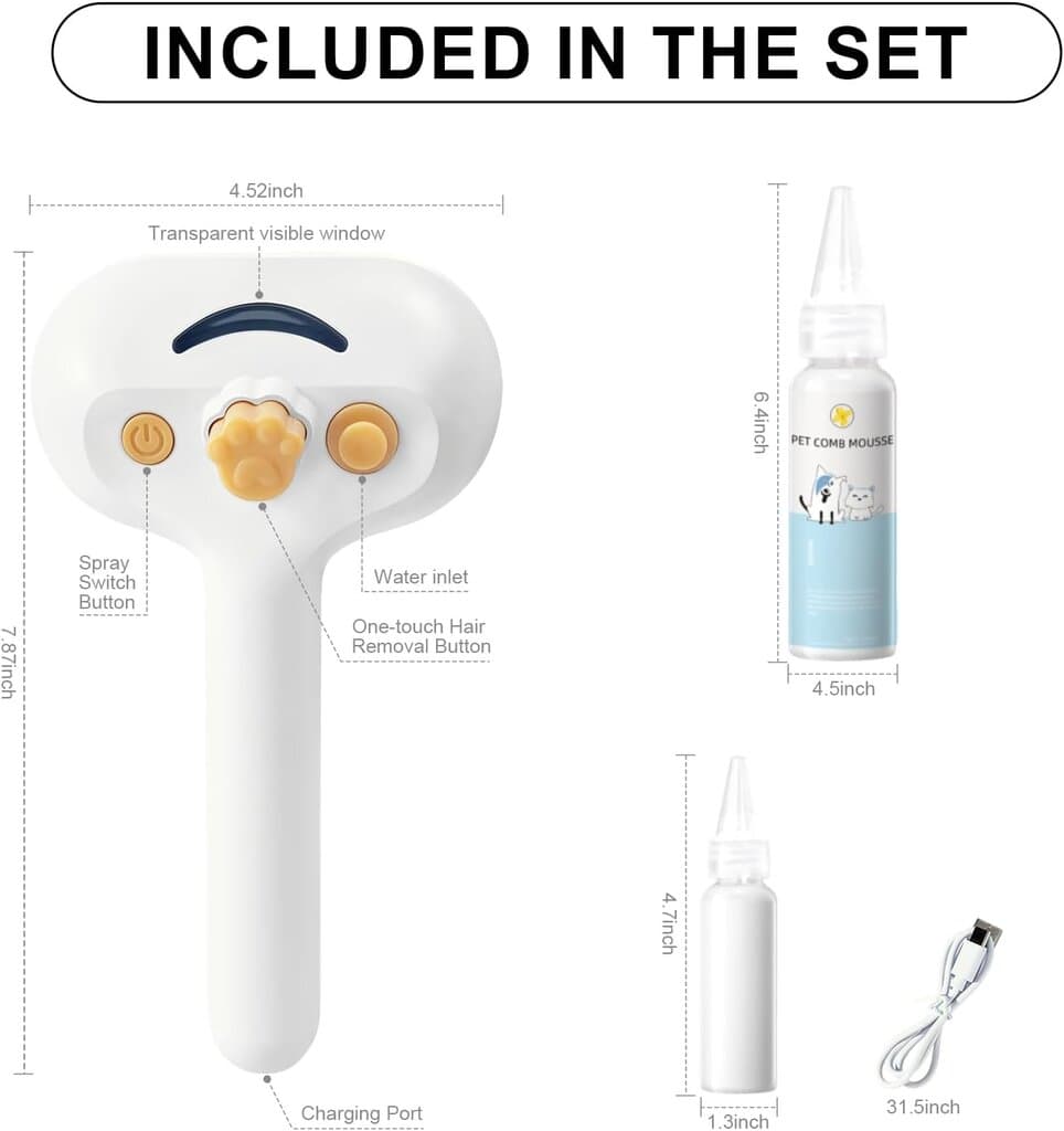Pet Steam Brush 9