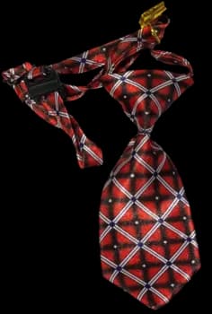 Black/White/Red Patterned