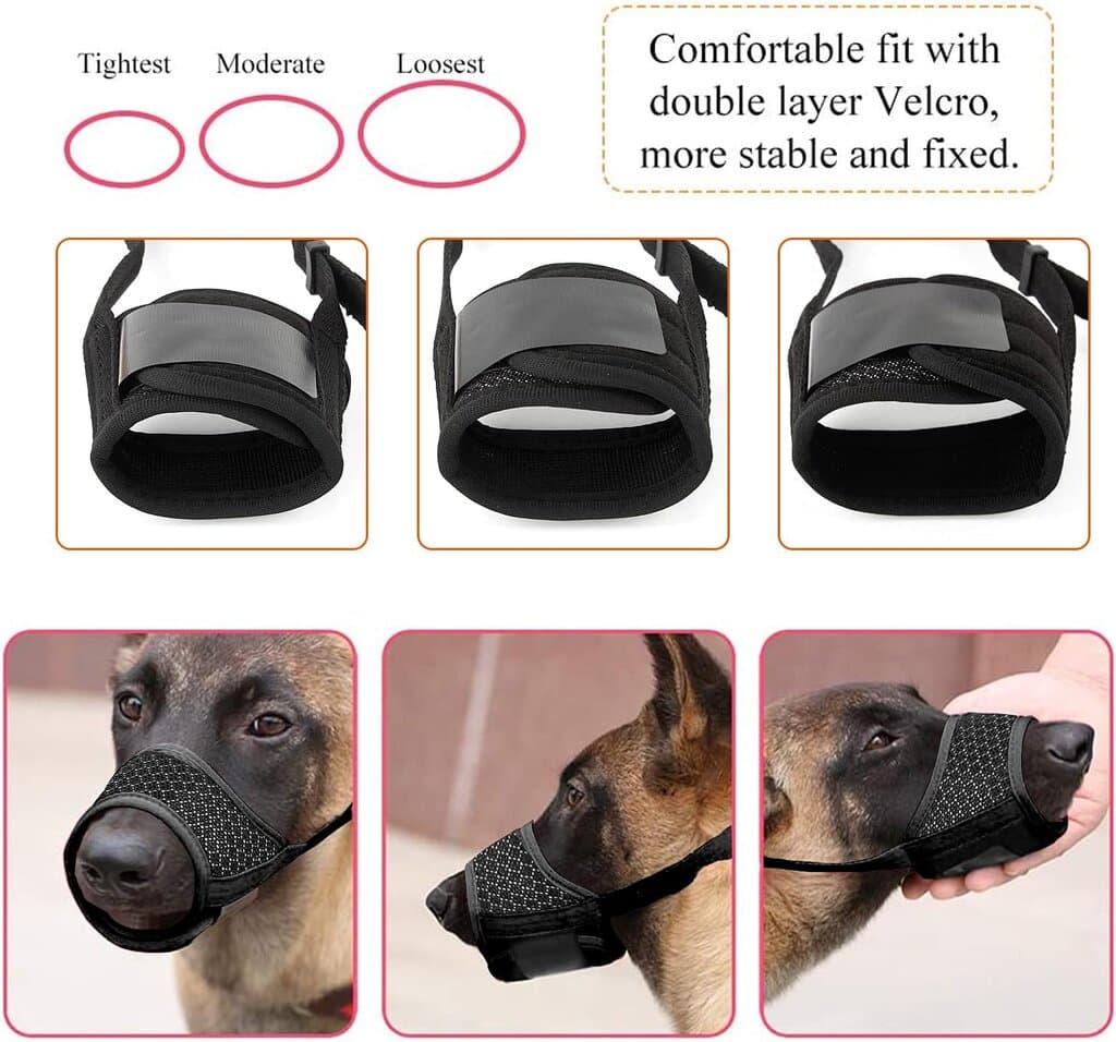 Dog Muzzle Prevent 6