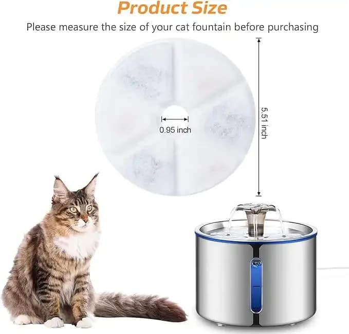 Water Fountain Filters - 4pcs — photo 5