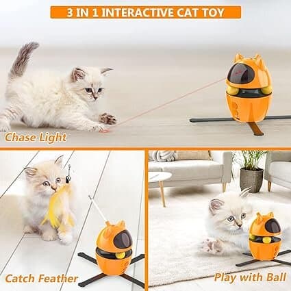 Automatic Feather&Light Toy 2