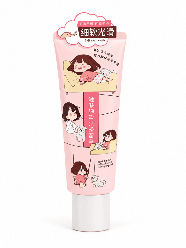 Lanulan Soft and Smooth Hand Care Cream & Mask, All-Season Moisturizer (120ml) 1