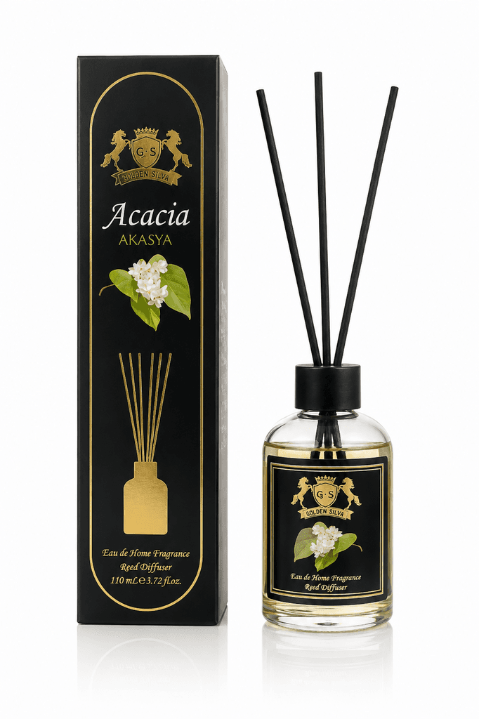 Golden Silva Premium Eau de Home Fragrance & Room Spray, 100 ml - Acacia 1