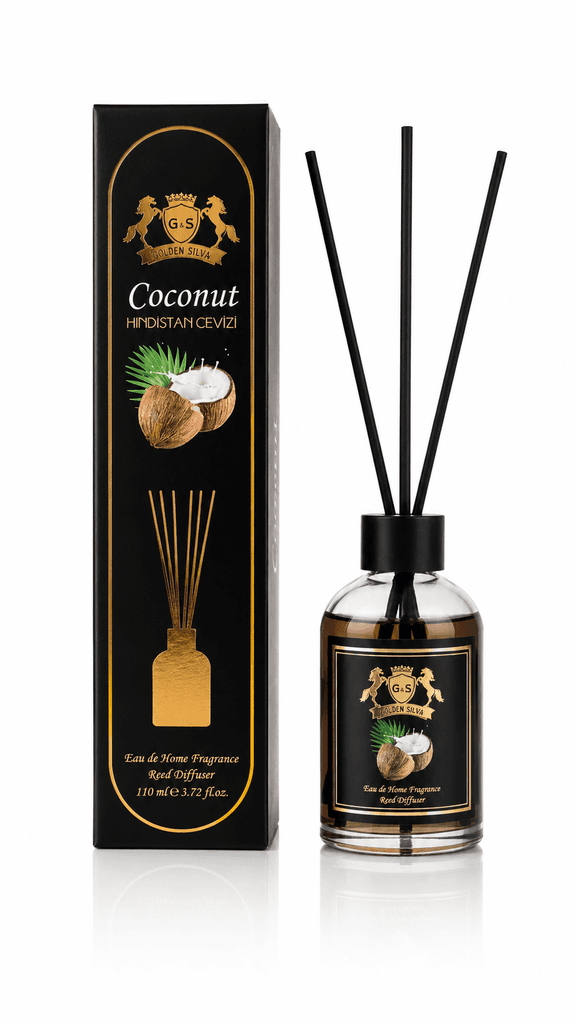 Golden Silva Premium Eau de Home Fragrance & Room Spray, 100 ml - Coconut 1