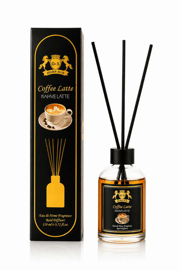 Golden Silva Premium Eau de Home Fragrance & Room Spray, 100 ml - Coffe Latte 1