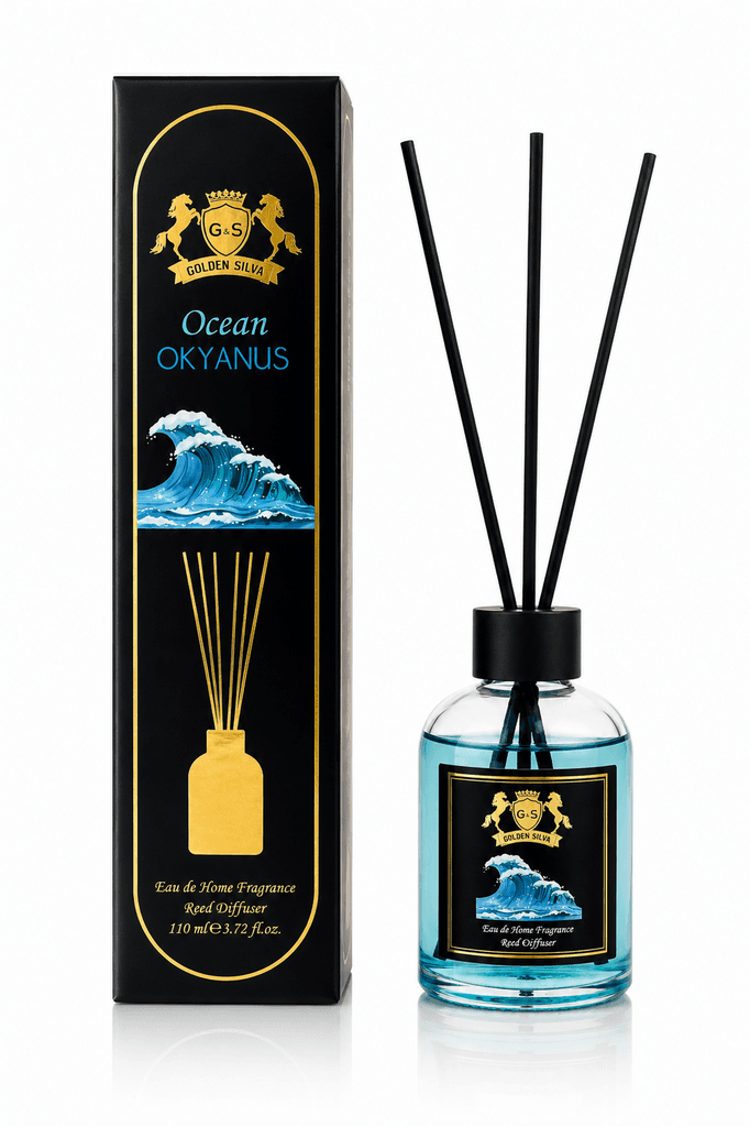 Golden Silva Premium Eau de Home Fragrance & Room Spray, 100 ml - Ocean 1