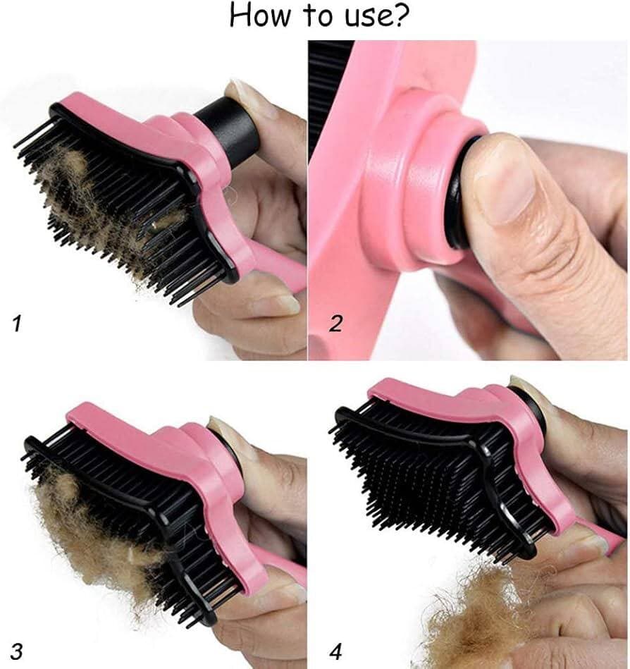 Pet Grooming Brush - 7cm 2