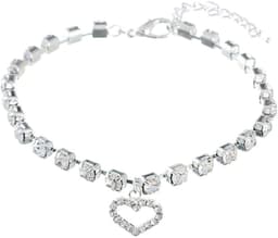 Crystal Collar White - M — photo 1