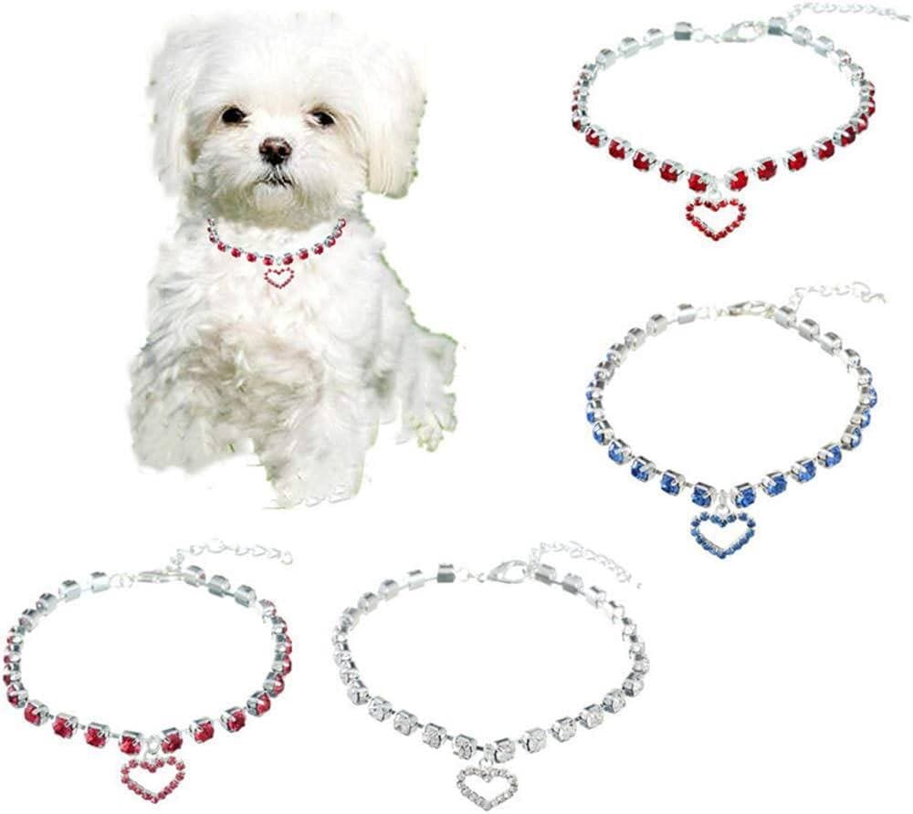Crystal Collar White - M — photo 2