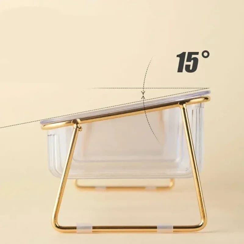 Transparent Dual Bowl - 14cm 2