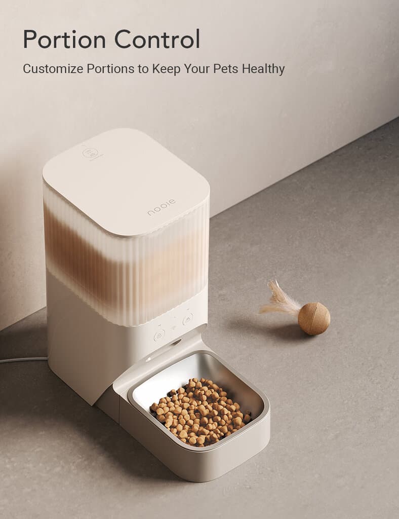 nooie automatic pet feeder 2