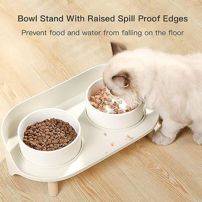Luxury Ceramic Dual Pet Bowl 4