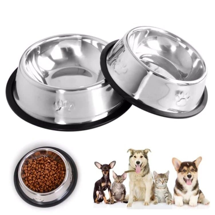 Steel Food Bowl - 16cm 1