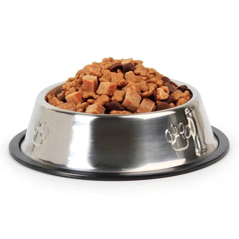 Steel Food Bowl - 25cm 1