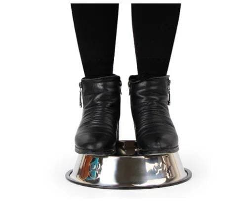 Steel Food Bowl - 25cm 2